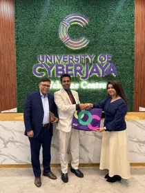 𝐀𝐜𝐚𝐝𝐞𝐦𝐢𝐜 𝐂𝐨𝐥𝐥𝐚𝐛𝐨𝐫𝐚𝐭𝐢𝐨𝐧 𝐌𝐞𝐞𝐭𝐢𝐧𝐠 𝐰𝐢𝐭𝐡 𝐔𝐧𝐢𝐯𝐞𝐫𝐬𝐢𝐭𝐲 𝐨𝐟 𝐂𝐲𝐛𝐞𝐫𝐣𝐚𝐲𝐚, 𝐌𝐚𝐥𝐚𝐲𝐬𝐢𝐚