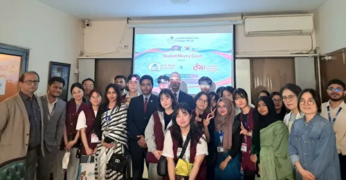 Chungbuk National University, South Korea at the Head Office of Kumudini Welfare Trust