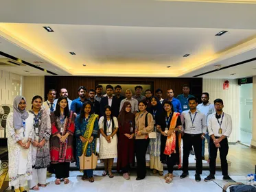 The Department of Business Administration, R. P. Shaha University (RPSU), successfully organized an industry visit to Metro Knitting & Dyeing Mills Ltd