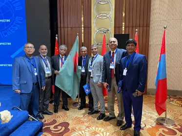 Our Honorable Vice Chancellor presented his scholarly paper at an international conference in Beijing, China